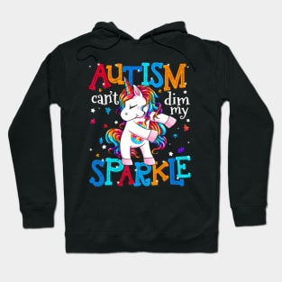 Autism Awareness Kids Unicorn  For Autism Mom Girls Hoodie